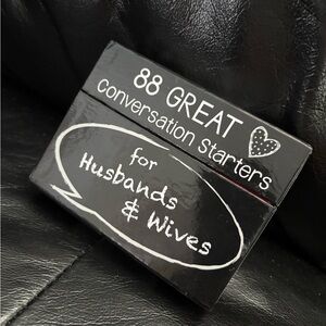 88 Great Conversation Starters for Husbands & Wives
